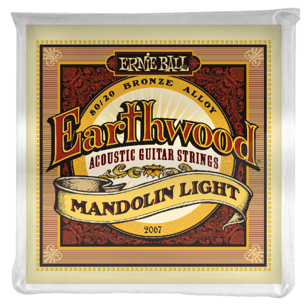 Ernie Ball Earthwood Bronz Mandolin Húr (loop end)