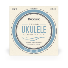 D'addario EJ65TLG Tenor Low-G Ukulelehúr D'addario EJ65TLG Tenor Low-G Ukulelehúr