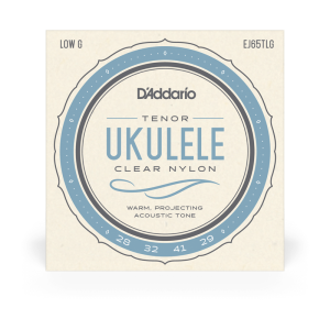 D'addario EJ65TLG Tenor Low-G Ukulelehúr