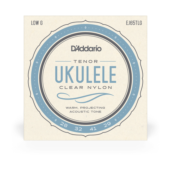 D'addario EJ65TLG Tenor Low-G Ukulelehúr