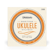 D'addario EJ88B Bariton Ukulelehúr D'addario EJ88B Bariton Ukulelehúr