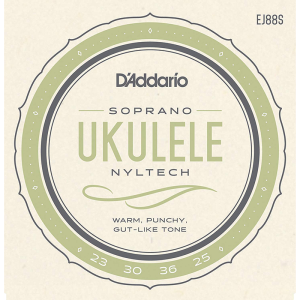 D'addario EJ88S Szoprán Ukulelehúr