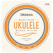 D'addario EJ53B Bariton Ukulelehúr D'addario EJ53B Bariton Ukulelehúr