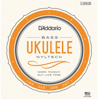 D'addario EJ88UB Basszus Ukulelehúr D'addario EJ88UB Basszus Ukulelehúr