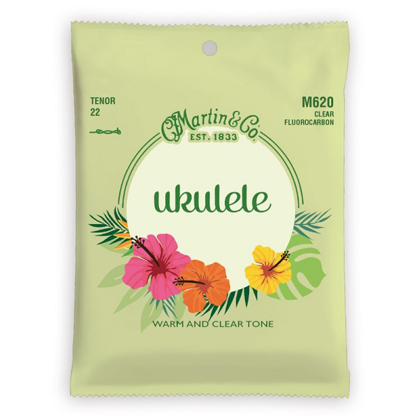 Martin M620 Ukulele Clear Fluorocarbon Tenor Ukulele Húr Martin M620 Ukulele Clear Fluorocarbon Tenor Ukulele Húr