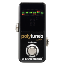 TC Electronic PolyTune 3 Noir Gitár Hangoló Pedál TC Electronic PolyTune 3 Noir Gitár Hangoló Pedál