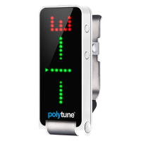 TC Electronic PolyTune Clip Gitár Hangoló