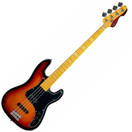 Markbass GV4 Gloxy 3-tónusú Sunburst Basszusgitár (passzív)