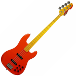 Markbass GV4 Gloxy Aktív Fiesta Red CR MP Basszusgitár Markbass GV4 Gloxy Aktív Fiesta Red CR MP Basszusgitár