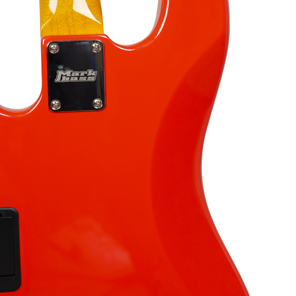 Markbass GV4 Gloxy Aktív Fiesta Red CR MP Basszusgitár Markbass GV4 Gloxy Aktív Fiesta Red CR MP Basszusgitár