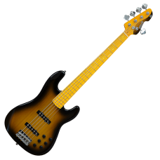 Markbass GV5 Gloxy Aktív Tobacco Sunburst CR MP Basszusgitár Markbass GV5 Gloxy Aktív Tobacco Sunburst CR MP Basszusgitár