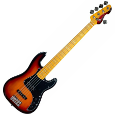 Markbass GV5 Gloxy Passzív 3-tónusú Sunburst Basszusgitár Markbass GV5 Gloxy Passzív 3-tónusú Sunburst Basszusgitár