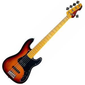 Markbass GV5 Gloxy Passzív 3-tónusú Sunburst Basszusgitár Markbass GV5 Gloxy Passzív 3-tónusú Sunburst Basszusgitár