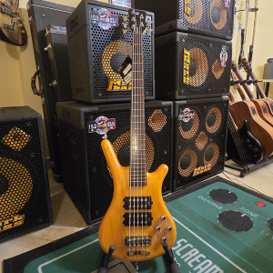 Warwick Rockbass Corvette $$ 5 Honey Violin Transparent Satin Basszusgitár