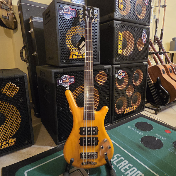 Warwick Rockbass Corvette $$ 5 Honey Violin Transparent Satin Basszusgitár