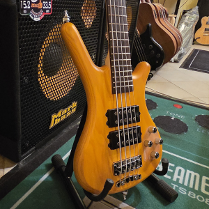 Warwick Rockbass Corvette $$ 5 Honey Violin Transparent Satin Basszusgitár