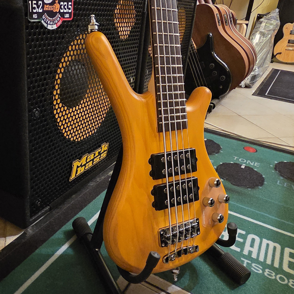 Warwick Rockbass Corvette $$ 5 Honey Violin Transparent Satin Basszusgitár