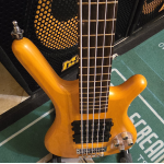 Warwick Rockbass Corvette $$ 5 Honey Violin Transparent Satin Basszusgitár