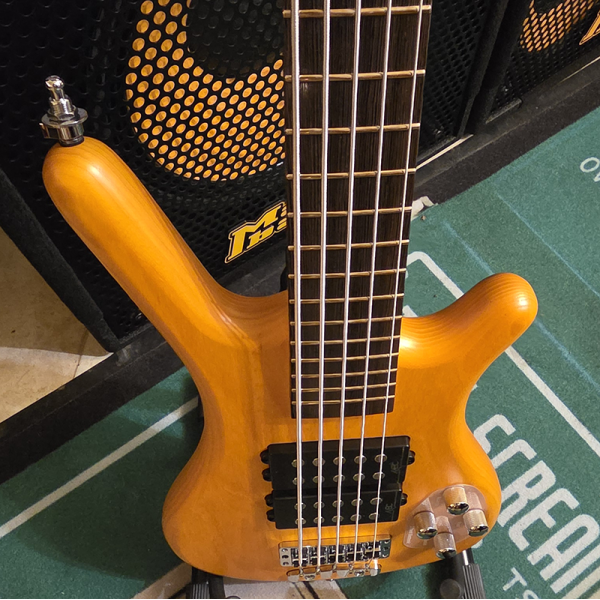 Warwick Rockbass Corvette $$ 5 Honey Violin Transparent Satin Basszusgitár