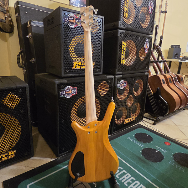 Warwick Rockbass Corvette $$ 5 Honey Violin Transparent Satin Basszusgitár