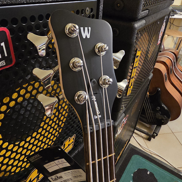 Warwick Rockbass Corvette $$ 5 Honey Violin Transparent Satin Basszusgitár