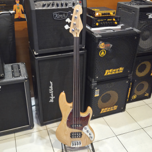 Sandberg California TM4 Greenline Fretless Basszusgitár (matt natúr)