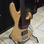 Sandberg California TM4 Greenline Fretless Basszusgitár (matt natúr)