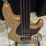 Sandberg California TM4 Greenline Fretless Basszusgitár (matt natúr)