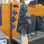 Sandberg California TM5SL Basszusgitár (matt fekete, égetett nyak)