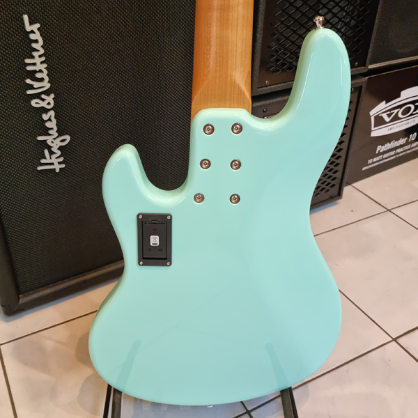 Sandberg California TM5SL SA Basszusgitár (Music Minutes Blue, égetett nyak) Sandberg California TM5SL SA Basszusgitár (Music Minutes Blue, égetett nyak)