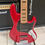 Sandberg California TT5 35" Basszusgitár (Metál Vörös)