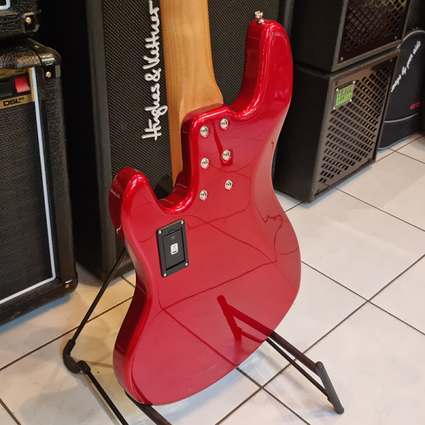 Sandberg California TT5 35" Basszusgitár (Metál Vörös)