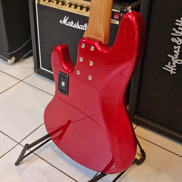 Sandberg California TT5 35" Basszusgitár (Metál Vörös)