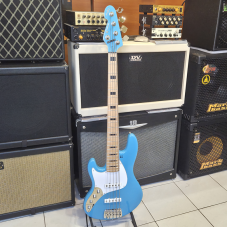 Sandberg California TT5 Greenline Highgloss Marley Blue Balkezes Basszusgitár