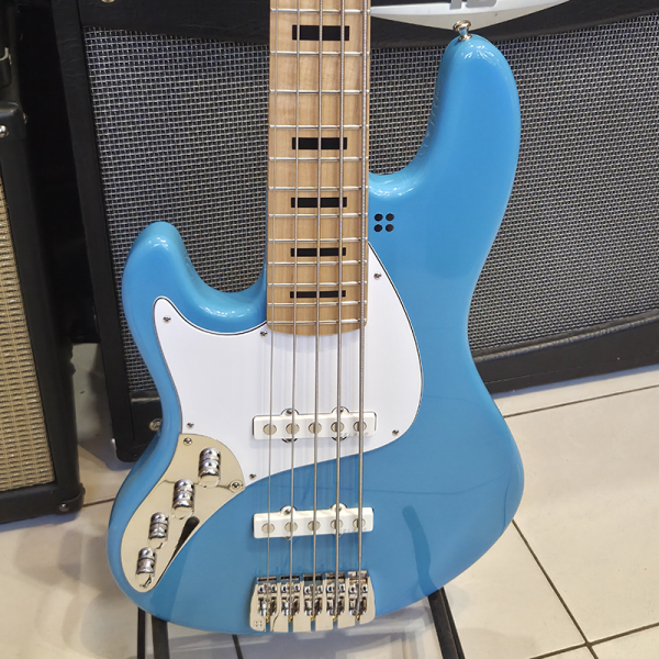Sandberg California TT5 Greenline Highgloss Marley Blue Balkezes Basszusgitár