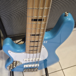 Sandberg California TT5 Greenline Highgloss Marley Blue Balkezes Basszusgitár