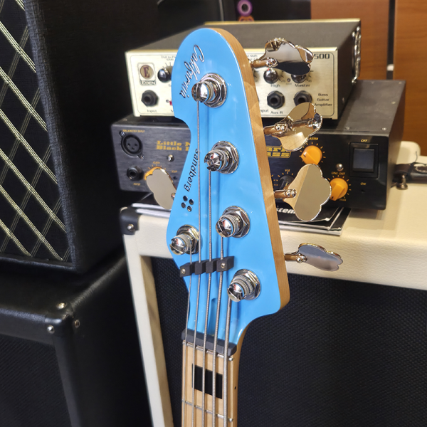 Sandberg California TT5 Greenline Highgloss Marley Blue Balkezes Basszusgitár
