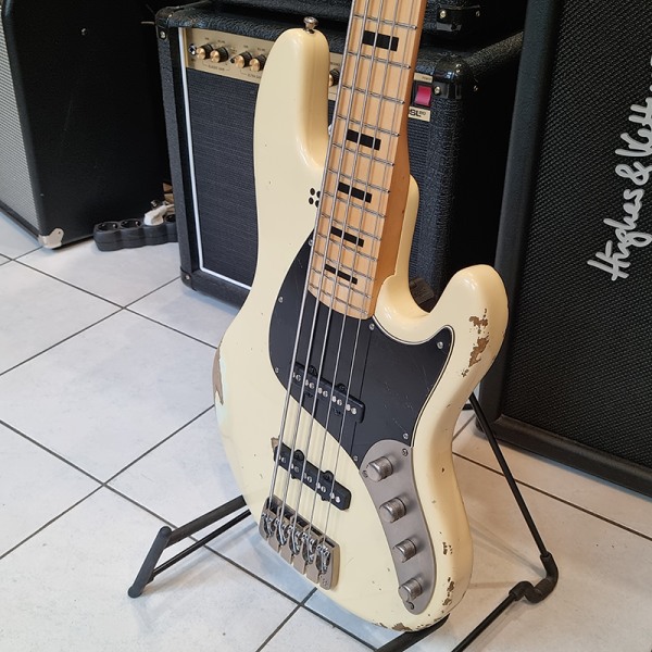 Sandberg California TT5 Greenline Super Light Hardcore Aged Krém Basszusgitár Sandberg California TT5 Greenline Super Light Hardcore Aged Krém Basszusgitár