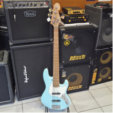 Sandberg California TT5SL Soft Aged Music Minutes Blue Basszusgitár