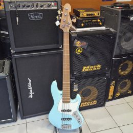 Sandberg California TT5SL Soft Aged Music Minutes Blue Basszusgitár