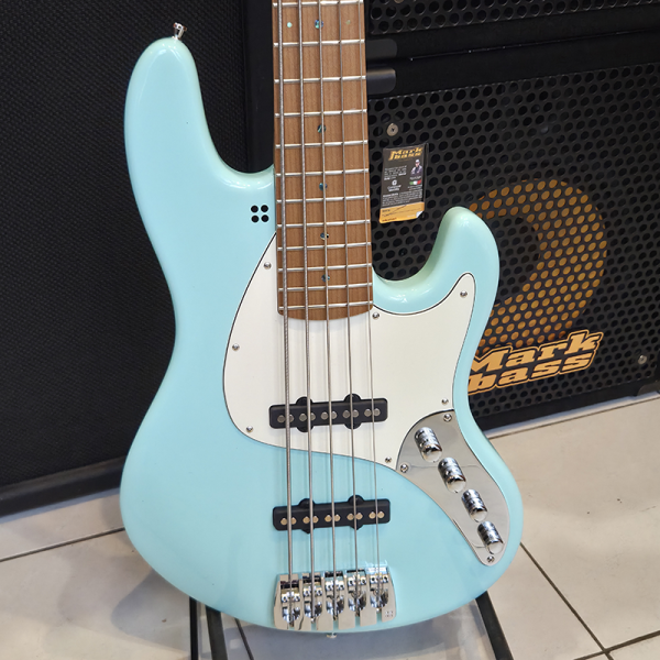 Sandberg California TT5SL Soft Aged Music Minutes Blue Basszusgitár