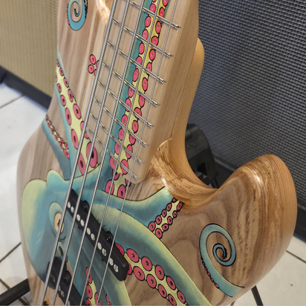 Sandberg California TT5 Greenline 40th Anniversary Octopus Nature Basszusgitár