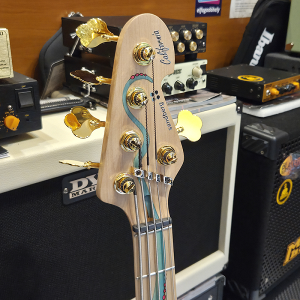 Sandberg California TT5 Greenline 40th Anniversary Octopus Nature Basszusgitár