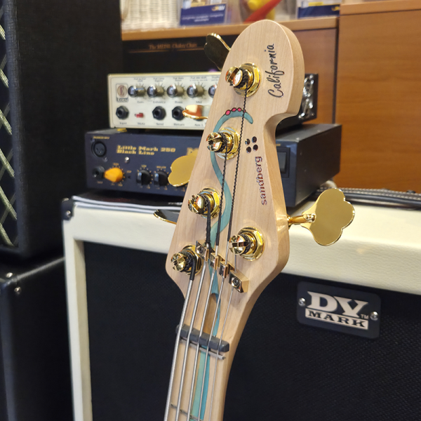 Sandberg California TT5 Greenline 40th Anniversary Octopus Nature Basszusgitár