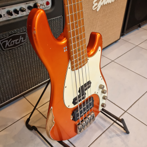 Sandberg California VM5 Hardcore Aged Metál Narancs Basszusgitár Sandberg California VM5 Hardcore Aged Metál Narancs Basszusgitár