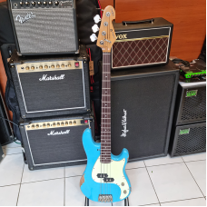 Sandberg California VS4P Basszusgitár (Hardcore Aged Marley Blue)