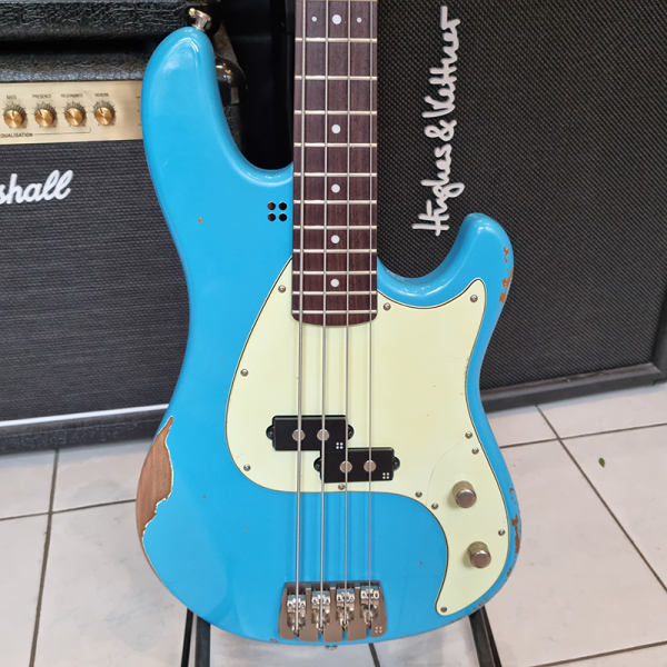 Sandberg California VS4P Basszusgitár (Hardcore Aged Marley Blue) Sandberg California VS4P Basszusgitár (Hardcore Aged Marley Blue)