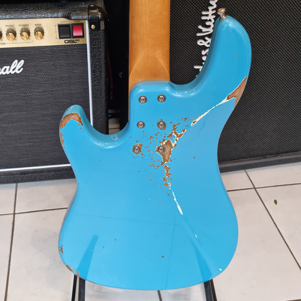 Sandberg California VS4P Basszusgitár (Hardcore Aged Marley Blue) Sandberg California VS4P Basszusgitár (Hardcore Aged Marley Blue)