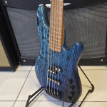 Sandberg California VT5 35" Zebra Blueburst Basszusgitár