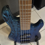 Sandberg California VT5 35" Zebra Blueburst Basszusgitár
